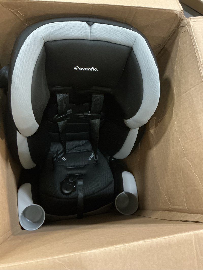 Condition photo showing Good Condition for Evenflo Maestro Sport Booster Car Seat (Granite Gray) NEW Evenflo Maestro Sport Booster Car Seat