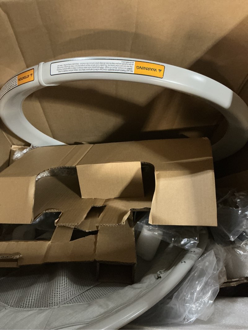 Condition photo showing Good Condition for Munchkin Electric Baby Swing with Vibration - Portable Swing for Newborn and Infant, Bluetooth-Enabled Smart Seat with Music, Motion, and Sounds, Light Grey