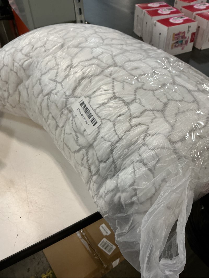 Condition photo showing Good Condition for cooling pillows for sleeping 2 pack, adjustable shredded memory foam pillows queen size set of 2, firm bed pillows for side back stomach hot sleepers, cold pillow with removable washable cover queen(pack of 2) 2