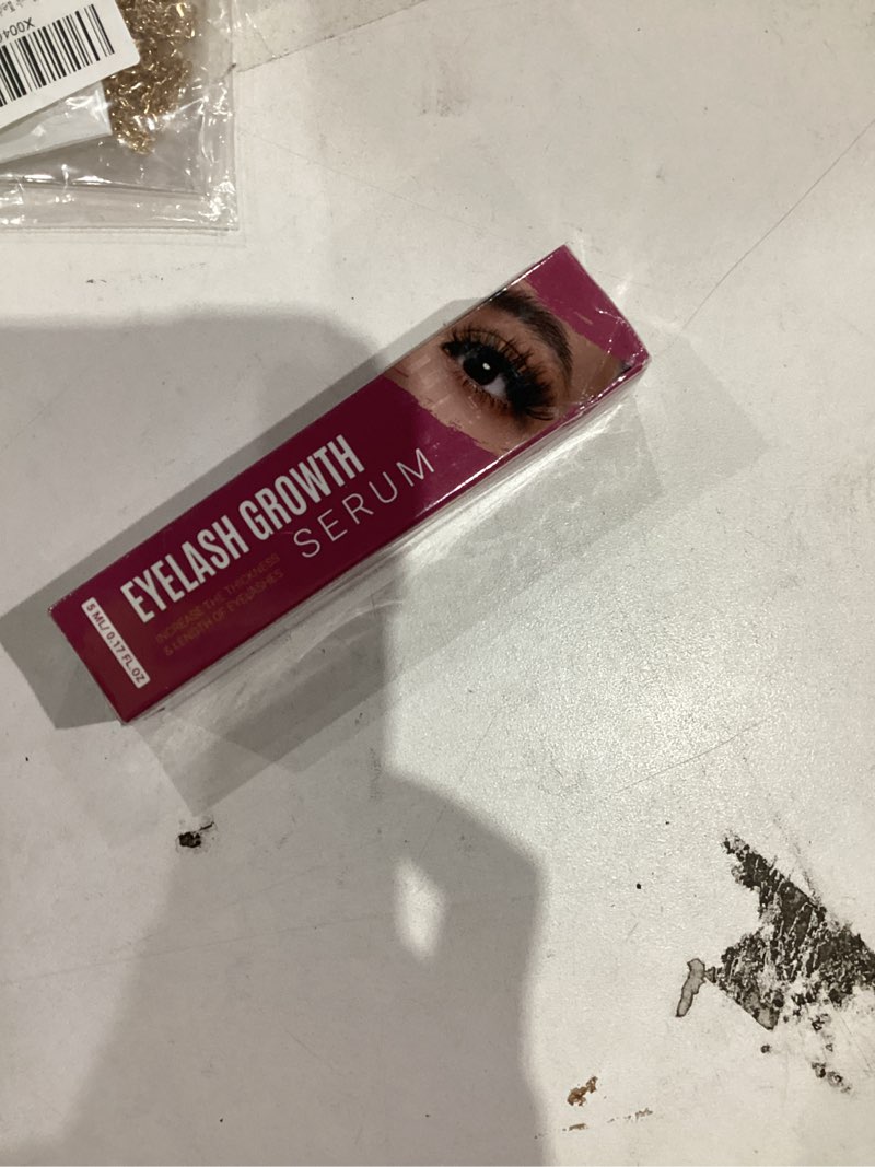 Condition photo showing New/Like New for Eyelash Growth Serum with Advanced Formula Eyelash Enhancing Serum for Longer Thicker and Fuller Lashes Lash Serum for Eyelash Growth Gentle & Vegan Eyelash Conditioner 0.17 Fl Oz (5mL)