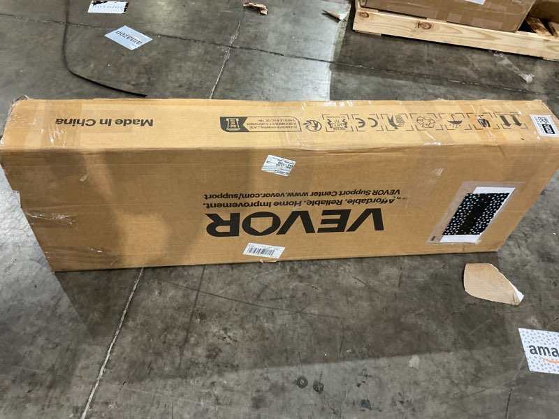 Condition photo showing New/Like New for vevor shoe cabinet with 3 flip drawers, modern shoes storage cabinet with anti-tipping device, freestanding shoe rack organizer, ideal for entryway, hallway, bedroom, living room, closet, white 8.66" d x 31.5" w x 45.87" h