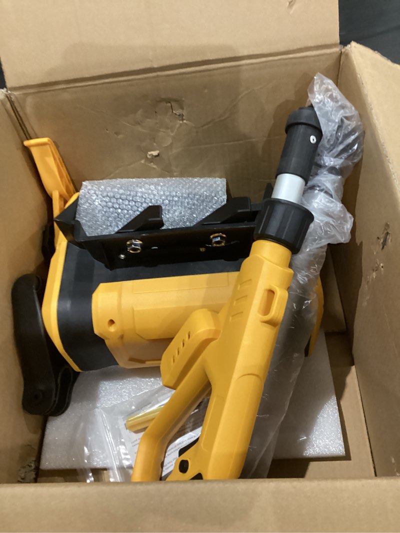 Saker Cordless Snow Shovel, Electric Snow Shovel with  Batteries, Cleaning Width, 6-Inch Cleaning Depth