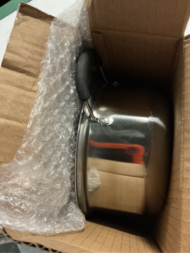 Condition photo showing Good Condition for LemonRoad Thicken Stainless Steel Double Boiler with Aluminum Flan Inner Mold and Glass Lid for Making Ring Cake, Pudding, Melting Chocolate, Custards Baking Supplies (0.8 Qt)