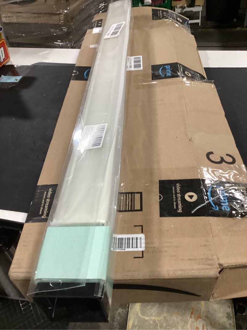 Condition photo showing Good Condition for cordless blackout roller shades blinds for windows free-stop,pull down room darkening with valance,thermal insulated woven fabric window door blinds for home,office,linen 32" w x 72" l 32"w x 72"h linen