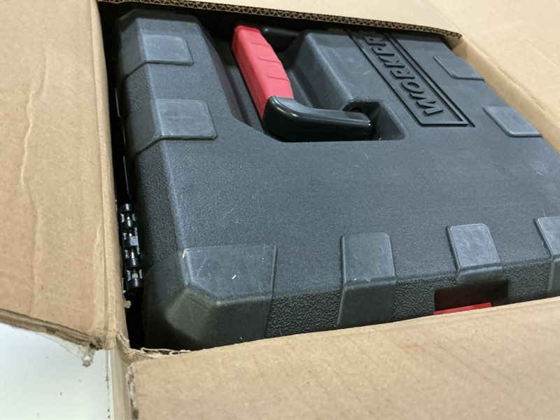 Condition photo showing Good Condition for workpro 450-piece drive socket set 1/2" 1/4" 3/8", cr-v metric and imperial with quick-release ratchet wrench, spanners, bits set, mechanics tool for car repair