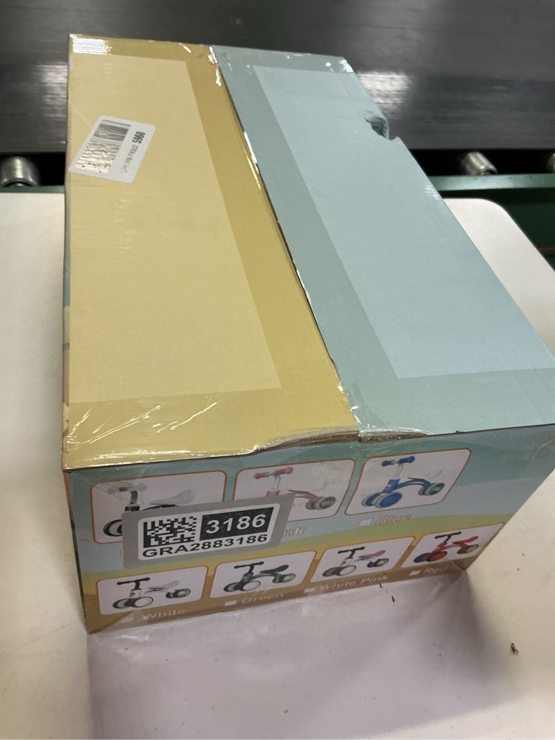 Condition photo showing New/Like New for Colorful Lighting Baby Balance Bike Toys for 1 Year Old Girl Gifts, 10-36 Month Toddler Balance Bike, No Pedal 4 Silence Wheels & Soft Seat Pre-School First Riding on Toys, 1st Birthday Gifts. Pink