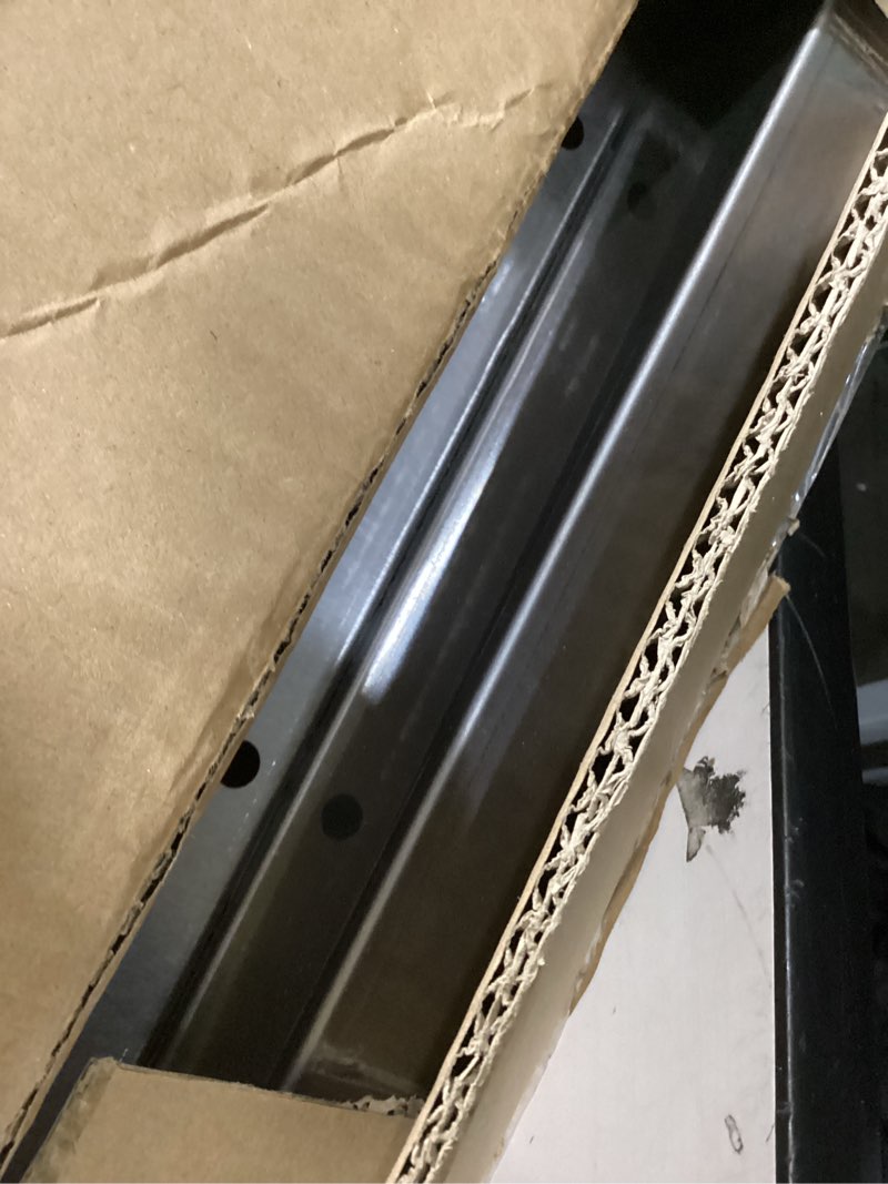 Condition photo showing Good Condition for Profeeshaw NSF Stainless Steel Shelf 18” x 24”, 300 lb Commercial Shelves Wall Mounted Metal Shelving with Backsplash and 2 Brackets for Restaurant, Bar, Utility Room, Kitchen and Garage 18''x24''