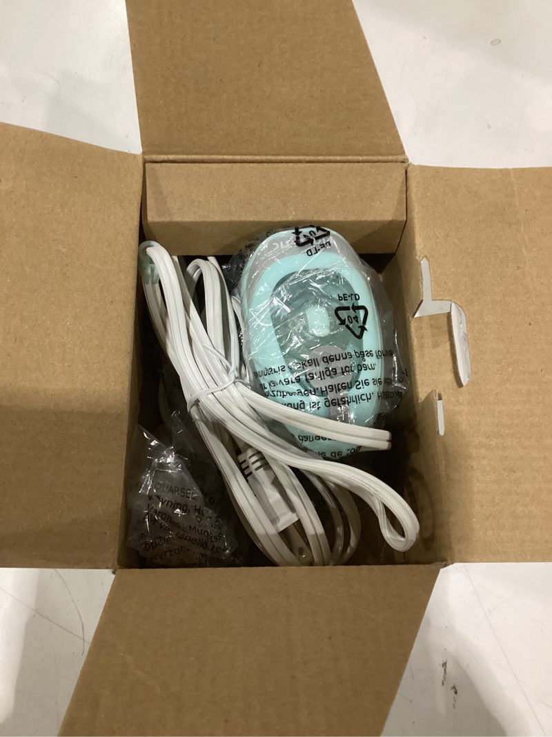 Condition photo showing Good Condition for mini travel steam iron for clothes with dual voltage, temperature control, non-stick soleplate and cord storage, ideal for sewing, quilting and handcraft misty green upgraded