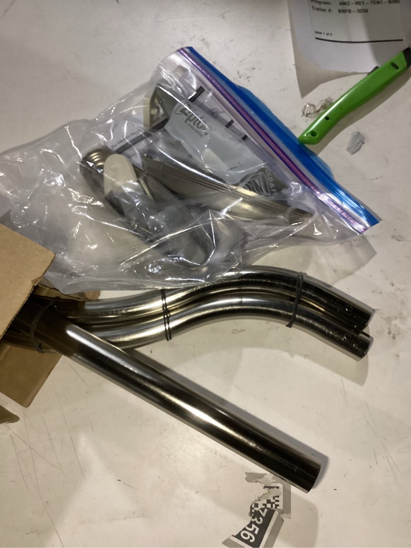 Condition photo showing Good Condition for Kenney Twist & Fit No Tools Curved Tension Shower Curtain Rod, Brushed Nickel