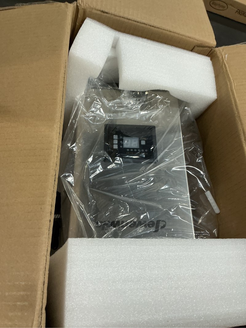 Condition photo showing Good Condition for DEWENWILS 600W Low Voltage Landscape Transformer, 6 Independent Outputs, Low Voltage Transformer with Photocell Sensor, 120V to 12V/14V AC, Stainless Steels Landscape Lighting Transformer Outdoor 600.0