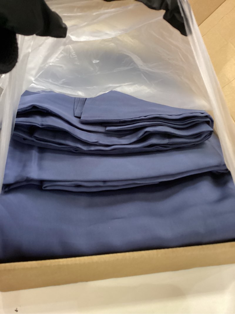 VACVELT 3PCS Cooling Duvet Cover King Size, 60% Tencel Lyocell + 40% Cotton Comforter Cover Set for 