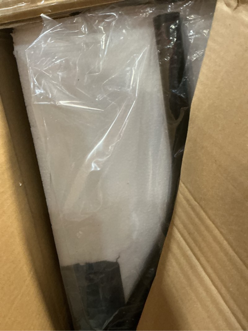 Condition photo showing New/Like New for elephance headboard for queen size bed frame, vintage platform bed metal headboard only, height adjustable, sturdy and stable, queen size, easy assembly, black black queen