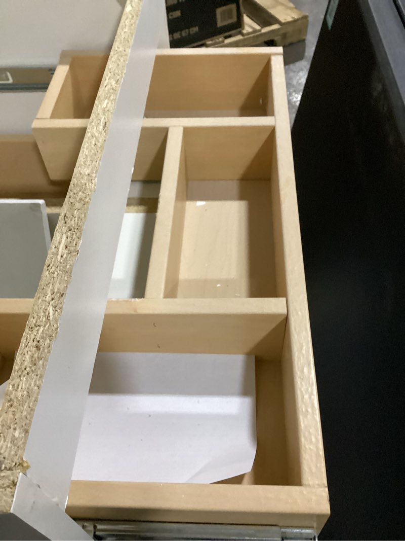 Condition photo showing As Is for top vertuo 24.5x18.75in vanity only