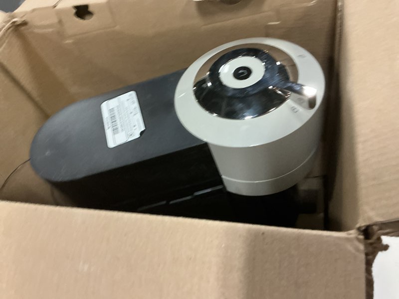 Condition photo showing As Is for nespresso vertuo next coffee and espresso machine by breville, light grey