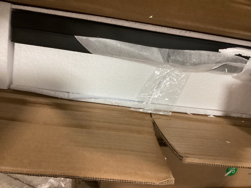 Condition photo showing Good Condition for 6-Tier Adjustable Mini Fridge Cabinet with Power Outlet,Kitchen Bakers Rack with Storage,Mini Fridge and Microwave Stand,Coffee Bar, Free Standing Shelf for Kitchen, Home Office,Rustic Brown