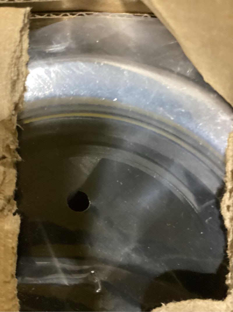 Condition photo showing Good Condition for saillong garbage disposal flange, 3 bolt mount stainless steel kitchen sink flange kit with stopper for 3 1/2 inch standard sink drain hole, compatible with insinkerator models garbage disposal