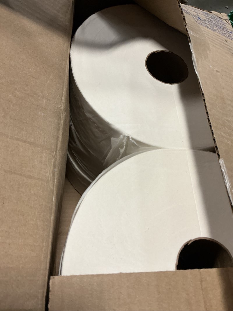 Condition photo showing Good Condition for tork jumbo toilet paper roll white t1, advanced, 2-ply, 6 x 1600 feet, 12021502, 6 count (pack of 1) 6 roll (pack of 1)