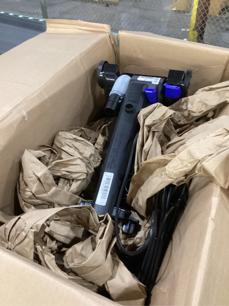 Condition photo showing As Is for Eureka Lightweight Powerful Upright Vacuum Cleaner for Carpet and Hard Floor, PowerSpeed, New Model,Blue,black/New Model