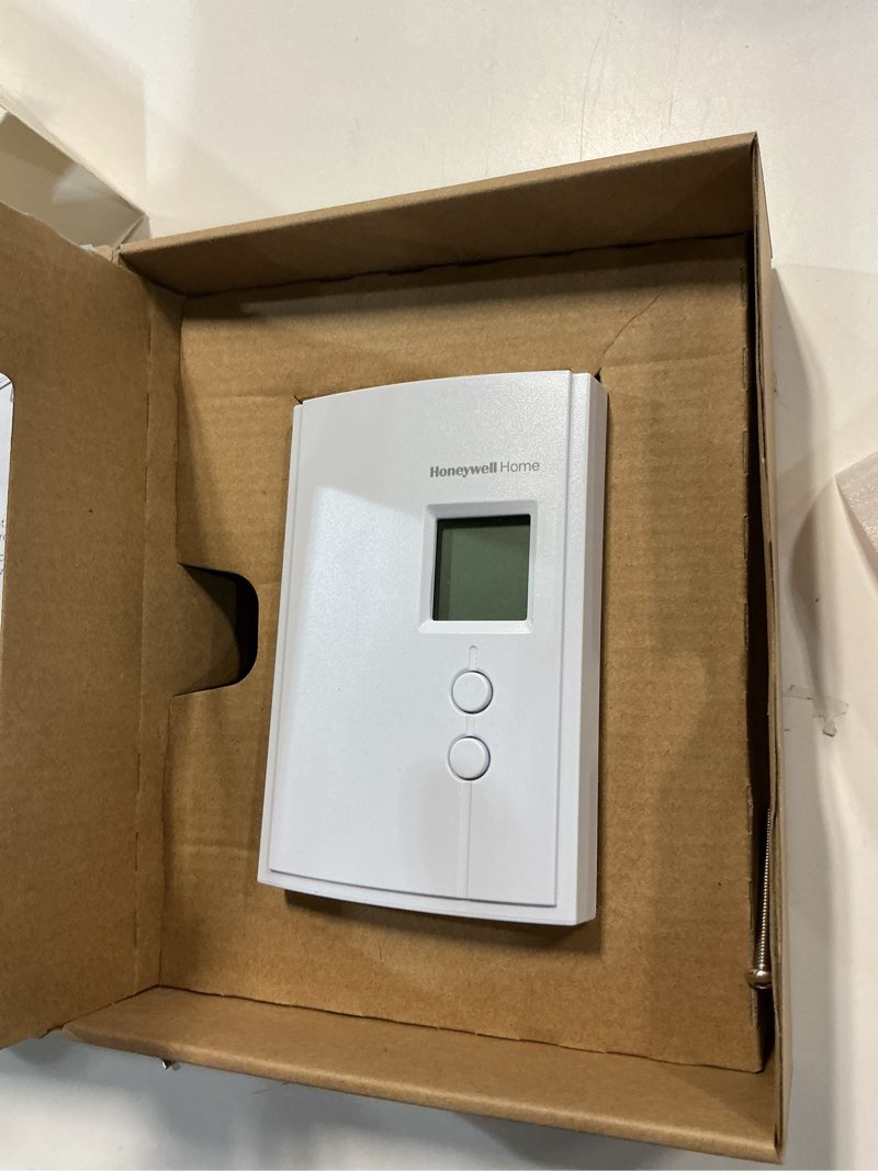 Condition photo showing Good Condition for Honeywell Home RLV3120A1005 Digital Non-Programmable Thermostat for Electric Heat Only