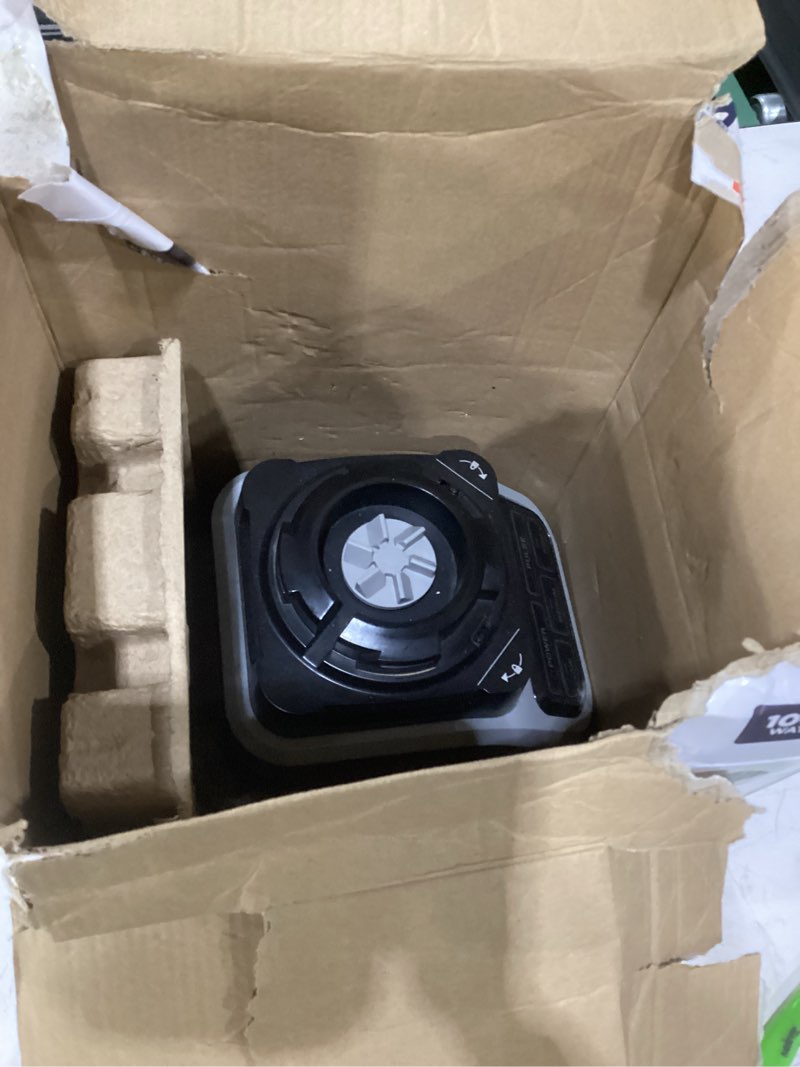 Condition photo showing As Is for ninja bl610 professional 72 oz countertop 1000-watt base and total crushing technology for-smoothies, ice and frozen fruit, black, blender + pitcher