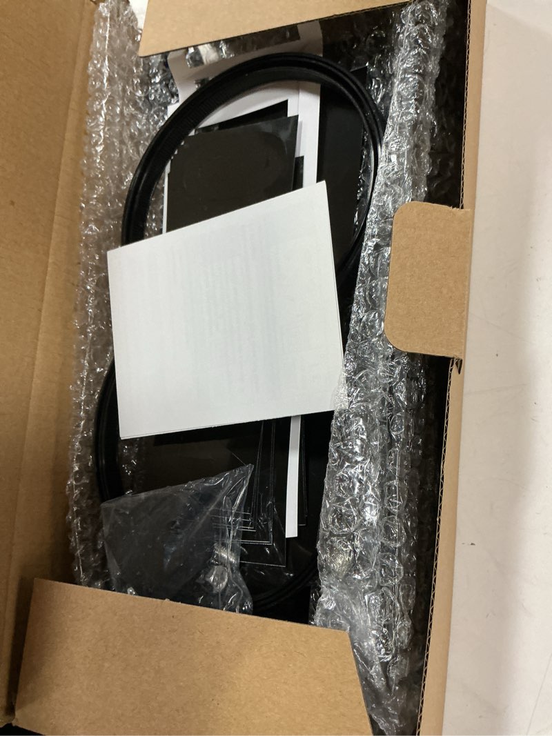 Condition photo showing item condition for Solar Address Sign, 3 Colors-in-1 Waterproof Mailbox Number Plaque for Outside, Double-Sided Light-Emitting Mailbox Topper, House Numbers for Outside (No-drilling Option Available) Black