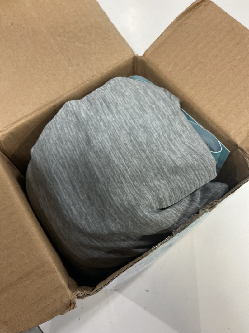 Condition photo showing As Is for topcee cooling blanket (90"x90"queen size) for sweats absorbs heat to keep adults cool on warm nights, q-max 0.5 for hot sleepers, ultra-cool lightweight blanket for bed 00-grey 90"×90"
