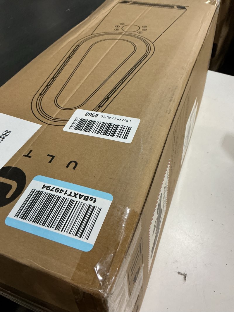 Condition photo showing Good Condition for ULTTY Space Heater, Portable Electric Heaters and Cooler Fan Combo with Remote, 80°Oscillation, 9 Speeds, 3 Modes, 8 Timer, 6 Colors LED Light, Fast Safety Heat and Quiet for Office Bedroom Home White