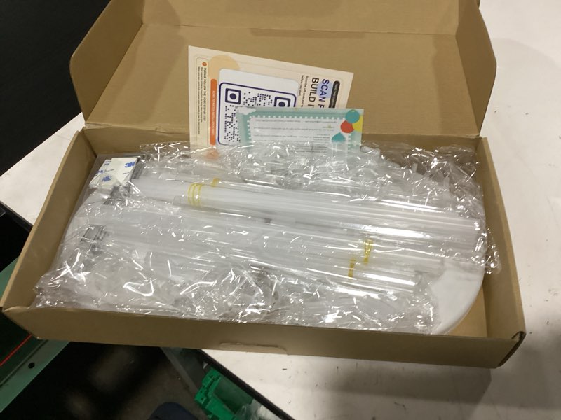 Condition photo showing New/Like New for 2 sets of balloon stand kit - 62in balloon stands with base, balloon sticks, decorations for party birthday wedding baby shower gender reveal graduation 2 set 62inch balloons stand