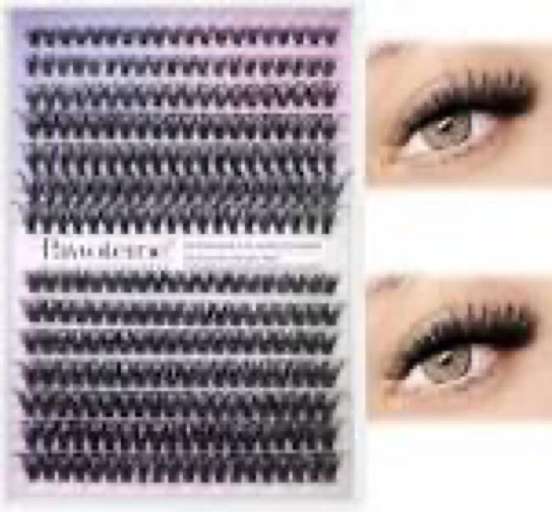 pawotence lash clusters 280pcs individual lashes cluster eyelash extensions 50d 9-16mm mix eyelash c