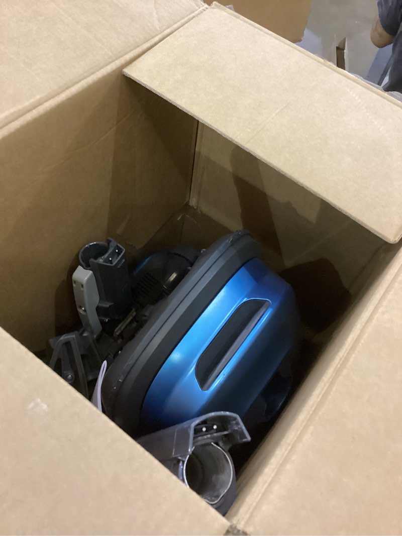 Condition photo showing Good Condition for Kenmore BC3005 Pet Friendly Lightweight Bagged Canister Vacuum Cleaner with Extended Telescoping Wand, HEPA, 2 Motors, Retractable Cord, and 4 Cleaning Tools, Blue