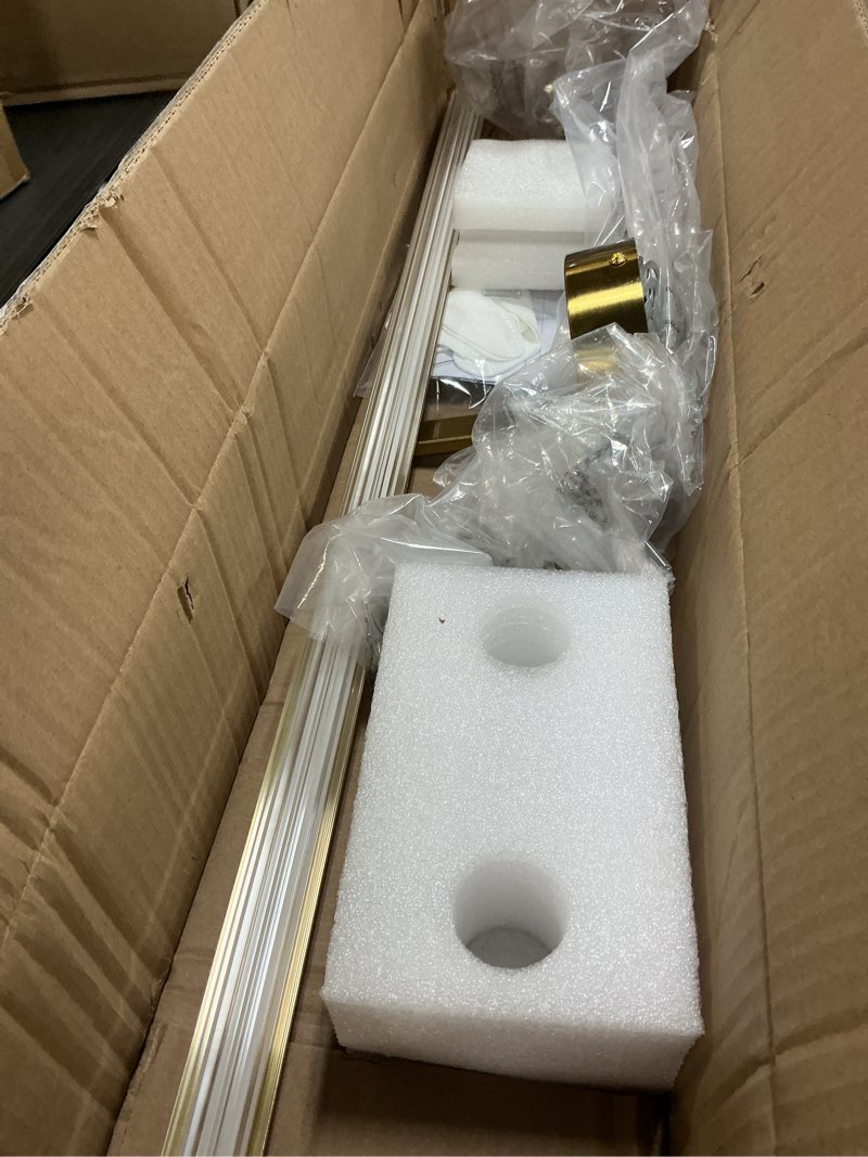 Condition photo showing Good Condition for KAISITE Bathroom Lighting Fixture Over Mirror - 30 Inch Gold Vanity Light 24W 4000K Dimmable Modern LED Vanity Light Fixture Rotatable Bath Vanity Light Bar for Bathroom gold-4000k 30 Inch