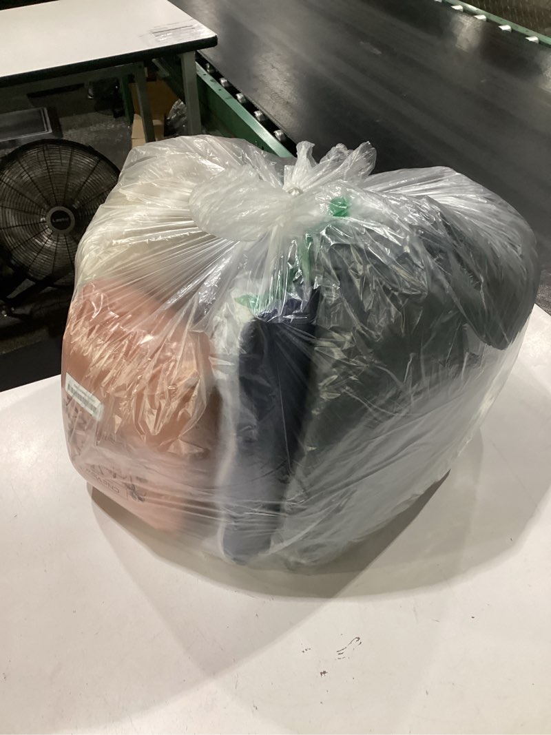 Condition photo showing Good Condition for bedsheets and blanket (blue, black, and orange)
