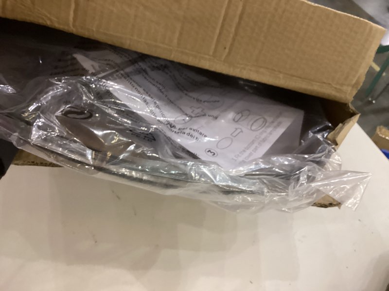 Condition photo showing As Is for Blackgold Lamp Shades Set of 2, 18" Top x 18" Bottom x 12" High, Assembly Required Large Drum Lampshade, Replacement Lamp Shades for Table Lamps, Floor Lamps Blackgold 18X18X12 in