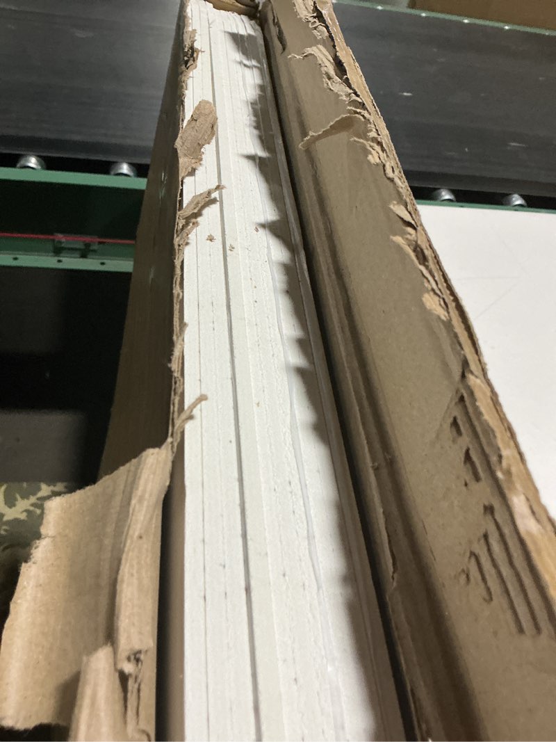 Condition photo showing Good Condition for 2ft x 4ft printed pro ceiling tiles waterproof, washable and fire-rated- high-grade pvc ceiling tiles 24"x48" - easy drop-in installation - case of 10 (80 sq. ft.) 2ft x 4ft printed pro white