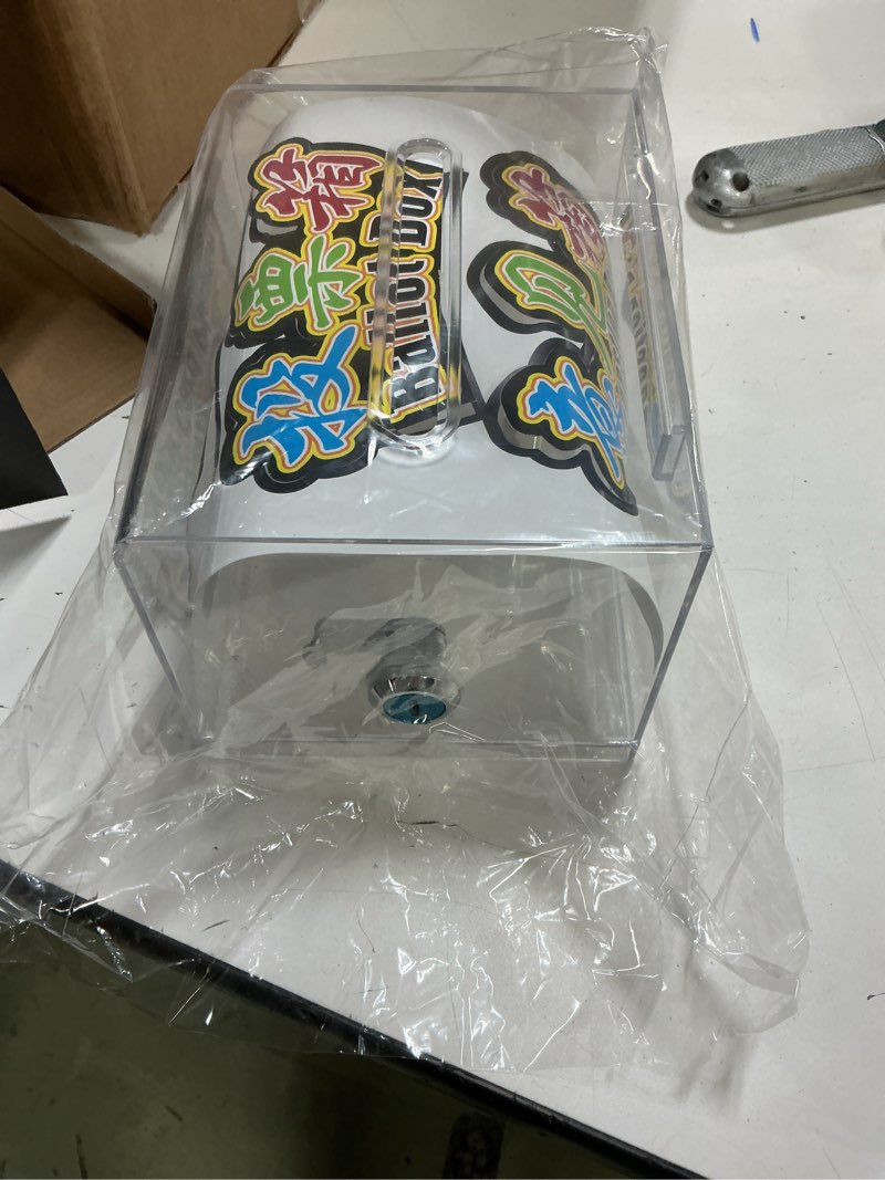 Condition photo showing New/Like New for amazon basics clear ballot box with lock