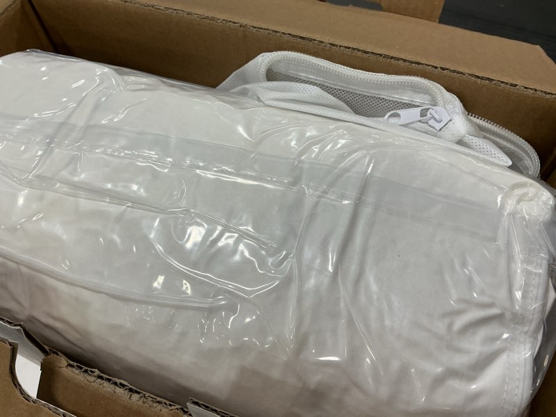 Condition photo showing New/Like New for Maple&Stone Feather Down Comforter King Size All Season White Down Duvet Insert Ultra Soft 100% Cotton Cover Fluffy King Comforter 106 x 90 Inches King White/All Season