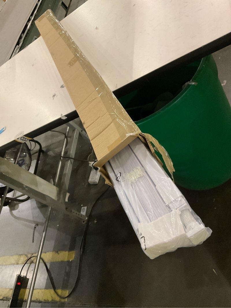 LazBlinds No Tools No Drill 1" Vinyl Mini Blinds, Cordless Blinds for Windows, Light Filtering Horiz