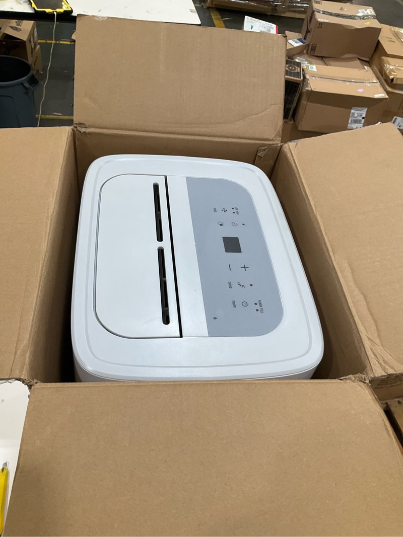 Condition photo showing As Is for waykar 80 pints 2025 energy star dehumidifier for spaces up to 5,000 sq. ft for basement and home, large room with drain hose and 1.14 gallons water tank 80 pints 5000 sq. ft