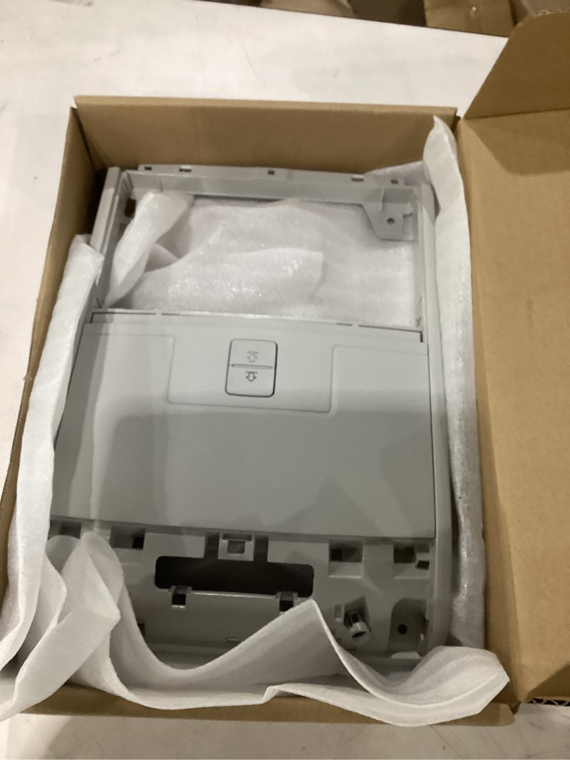 Condition photo showing As Is for overhead console storage sunroof case holder panel bezel assembly fit for vw taos 2022-2024, tiguan 2018-2024, 5nn867591rm5, 5nn-867-591-rm5,gray