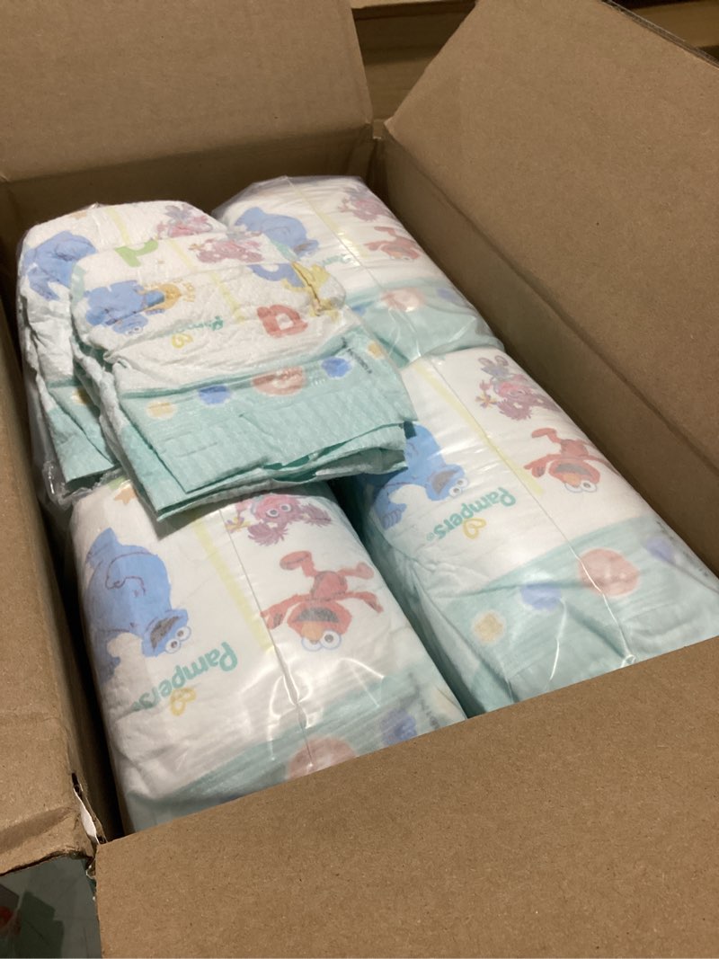 Condition photo showing Good Condition for pampers diapers - baby dry - size 2, 112 count, absorbent disposable infant diaper (packaging may vary) size 2 112