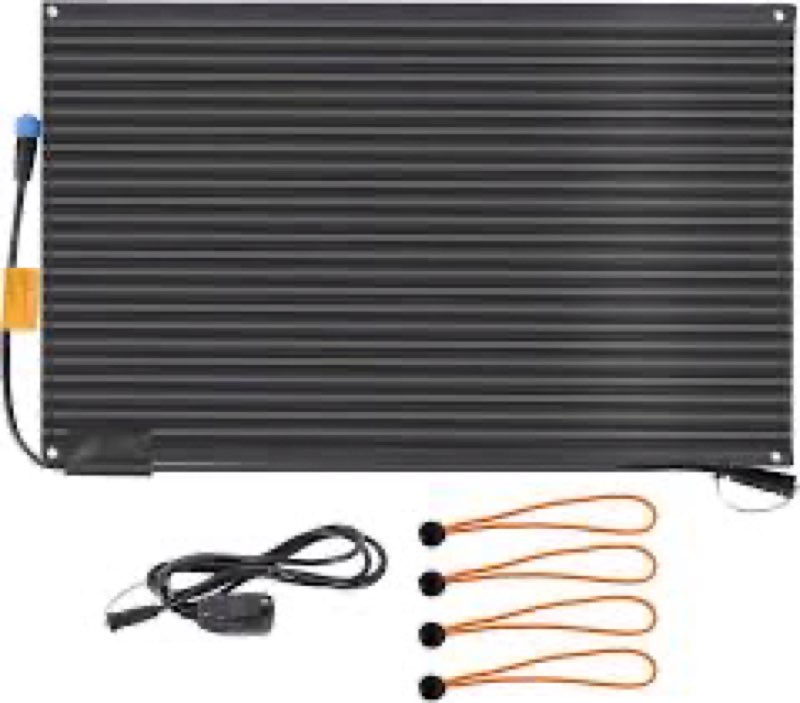 Toriexon Snow Melting Mats Outdoor 30 x 48 inch, Non-Slip Heated Outdoor Mats 405W 120V, Heated Driv