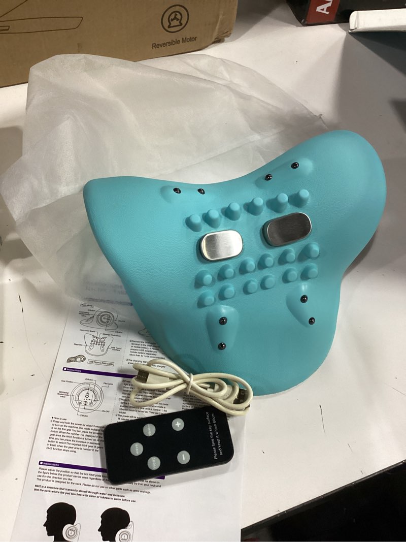 Condition photo showing Good Condition for ILoveU 2025 Upgraded Shiatsu Neck Massager Pillow – 3-in-1 Heat/Vibration/Wave Modes with Remote, USB-C Rechargeable, Portable for Car/Office/Home