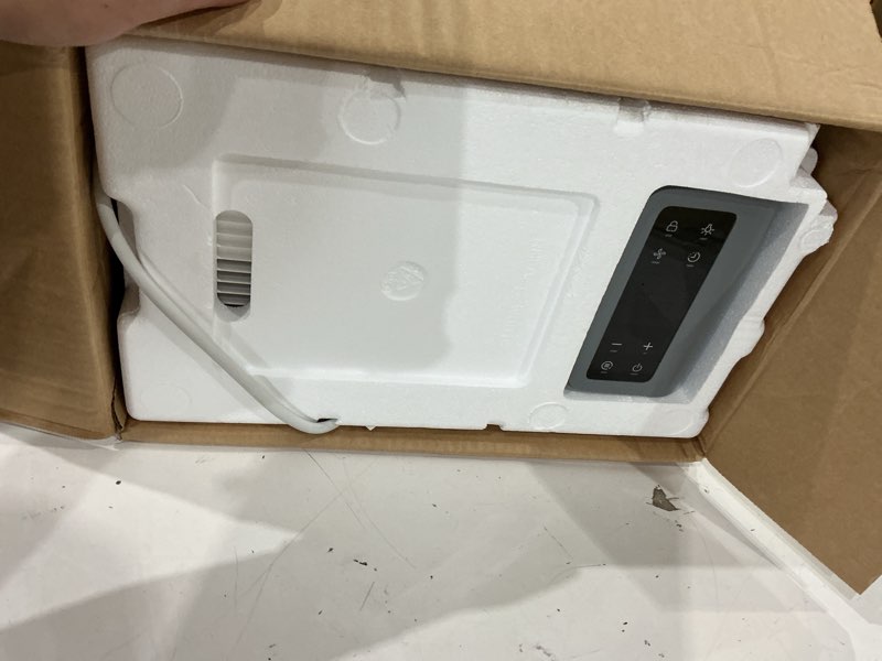 Condition photo showing Good Condition for aeocky 4500 sq.ft energy star most efficient 2025 dehumidifier, max 80 pint/day smart compressor dehumidifier with drain hose, intelligent humidistat,for basement,bedroom,home,bathroom