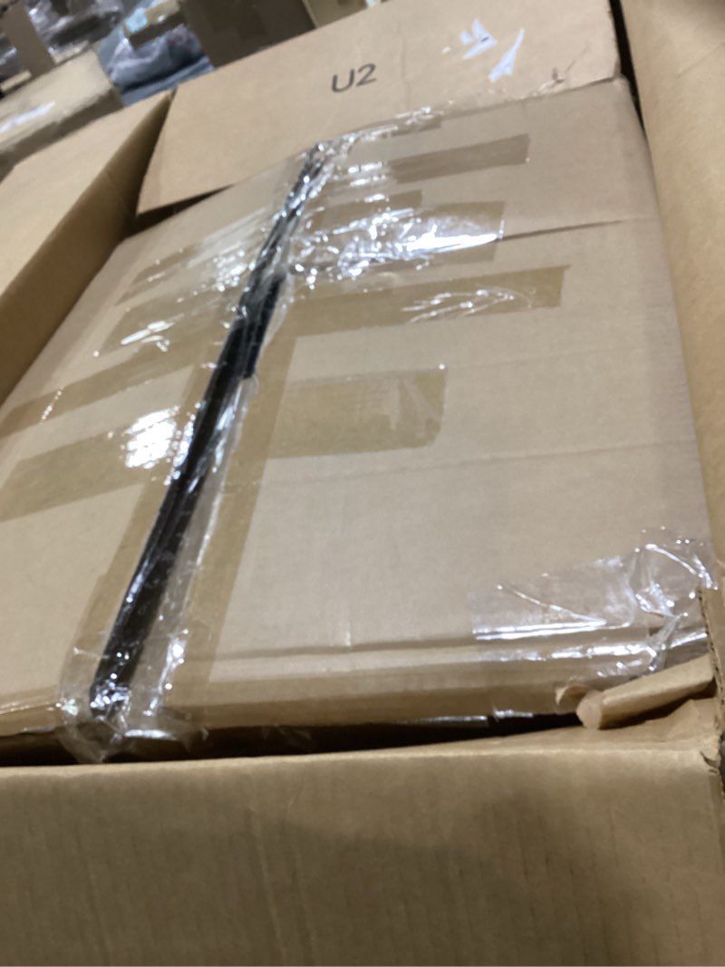 Condition photo showing As Is for Ergonomic Swivel Floor Gaming Chair with Armrests & Side Pockets, 6-Position Reclining Sofa Bed, Foldable Padded Lounger with Thick Cushion & Lumbar Support for Esports, Reading, TV Watching (Blue)