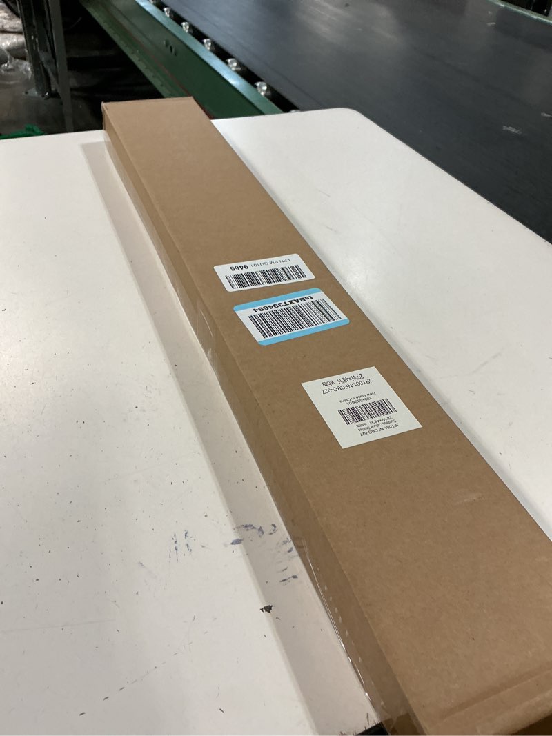 Condition photo showing New/Like New for lazblinds no tools no drill cordless cellular shades, blackout light blocking honeycomb shades for home, thermal insulation blinds for windows, 28" w x 48" h, white blackout-white 28" w x 48" h