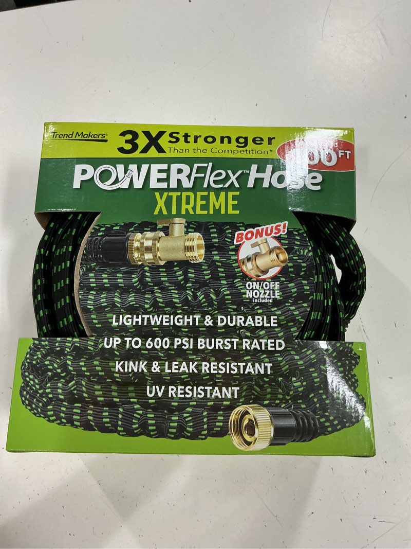 Condition photo showing Good Condition for flex-able hose flex-able xtreme hose 100ft - kink free, expandable, heavy duty, green