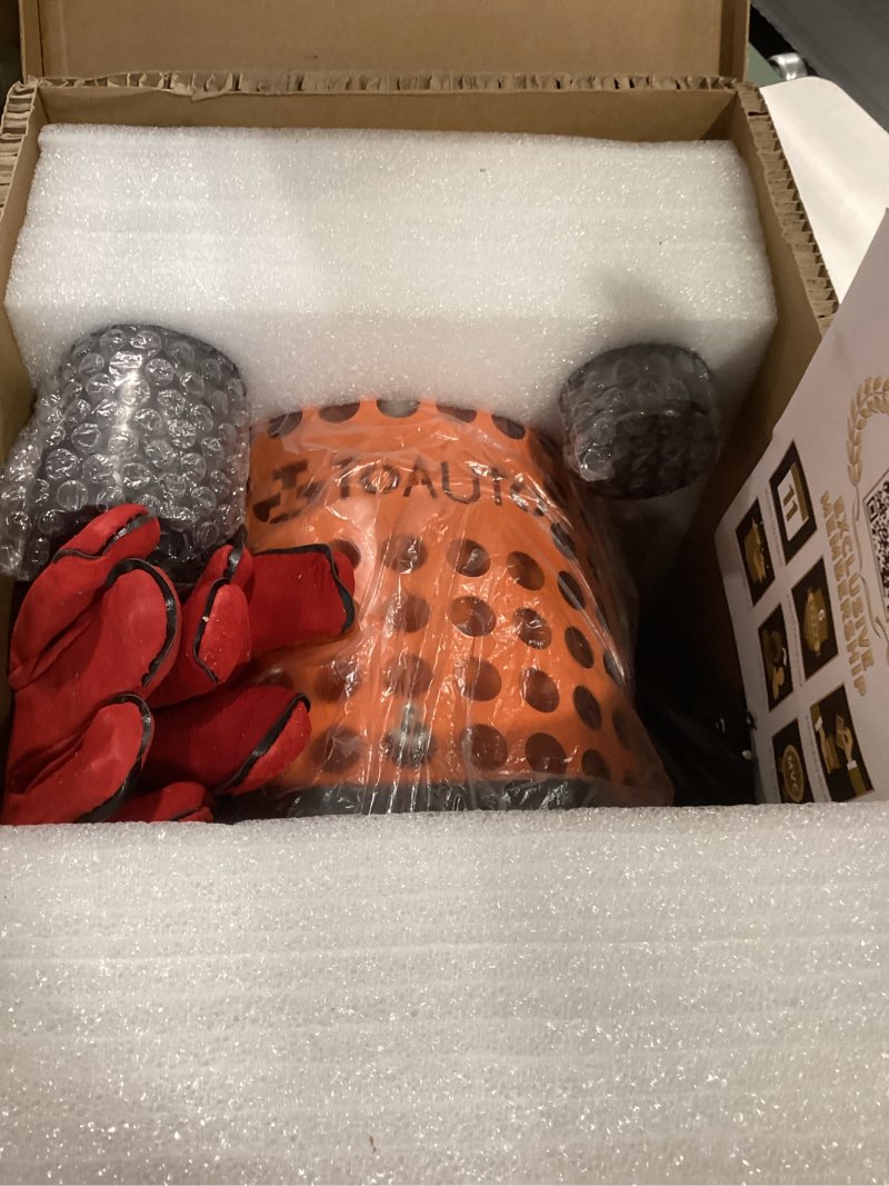 Condition photo showing Good Condition for toauto 5kg large eletcric resistance furnace trf5000 digital smelting furnace 1800w 2102°f pid smelter kiln kit for gold silver copper aluminum, metal recycle home melting casting tool us