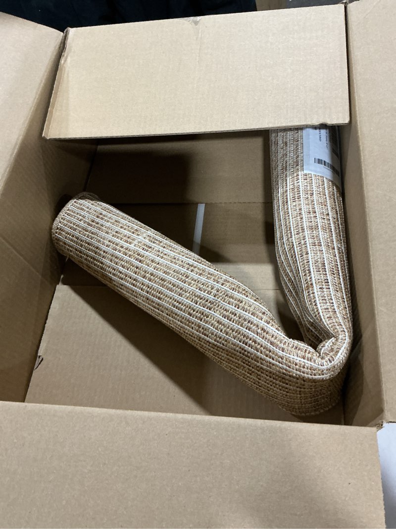 DEXI Entryway Door Mat 17x30, Non Slip Rubber Backing Inside Entry Mat, Low Profile Easy Clean Dirt 