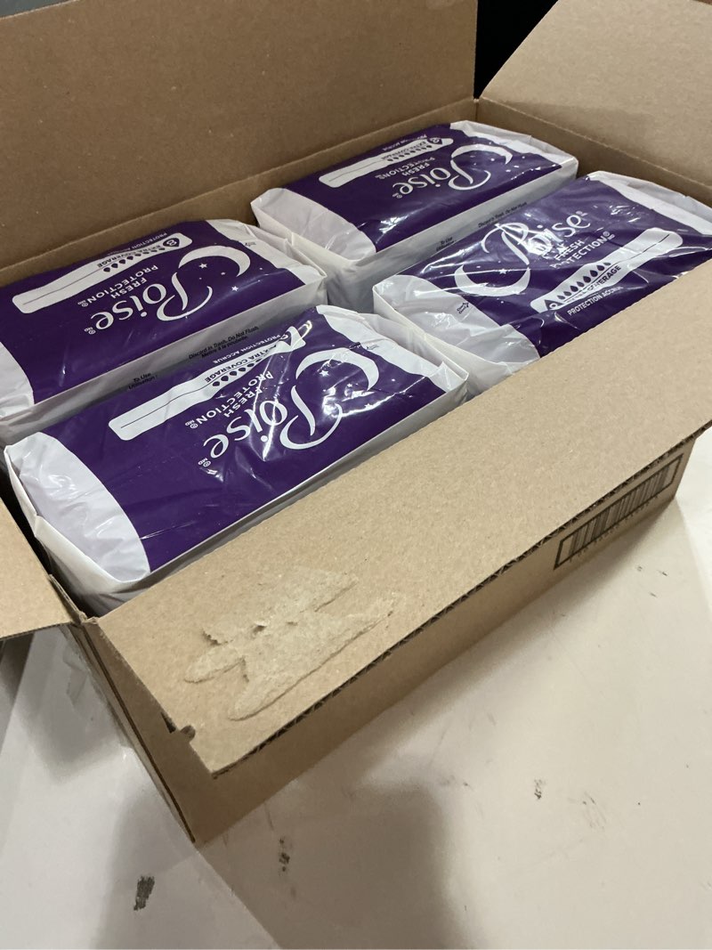 Condition photo showing New/Like New for Poise Incontinence Bladder Control Pads Overnight Fresh Protection Ultimate Absorbency - 96ct