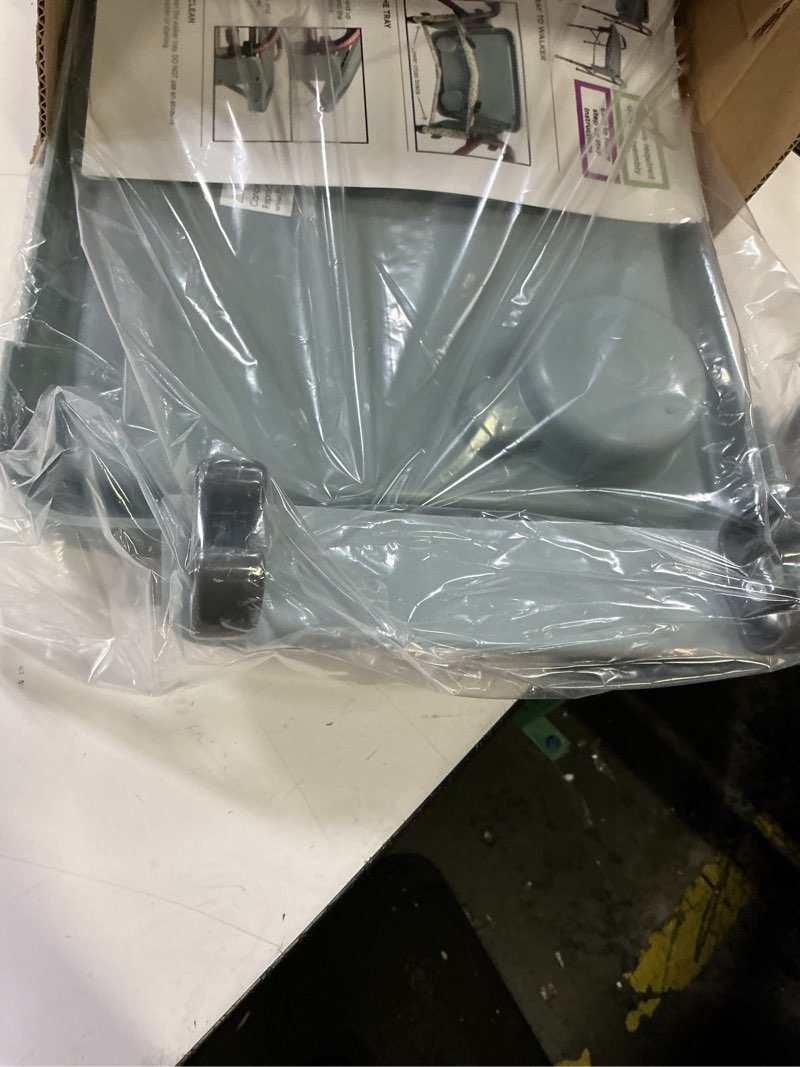 Condition photo showing Good Condition for nova medical products walker tray with two cup holders, gray, 1 count standard